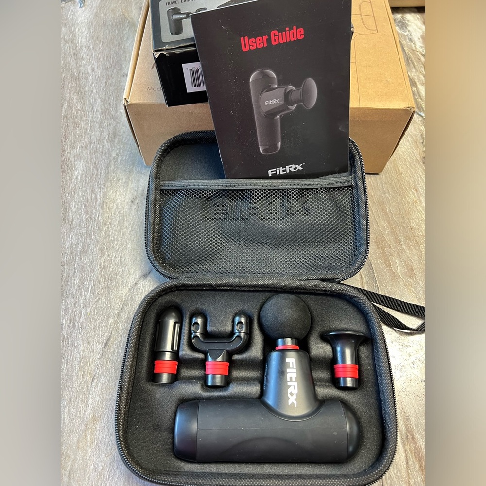 Fit RX Mini Pro Gun with 4 attachments and case.